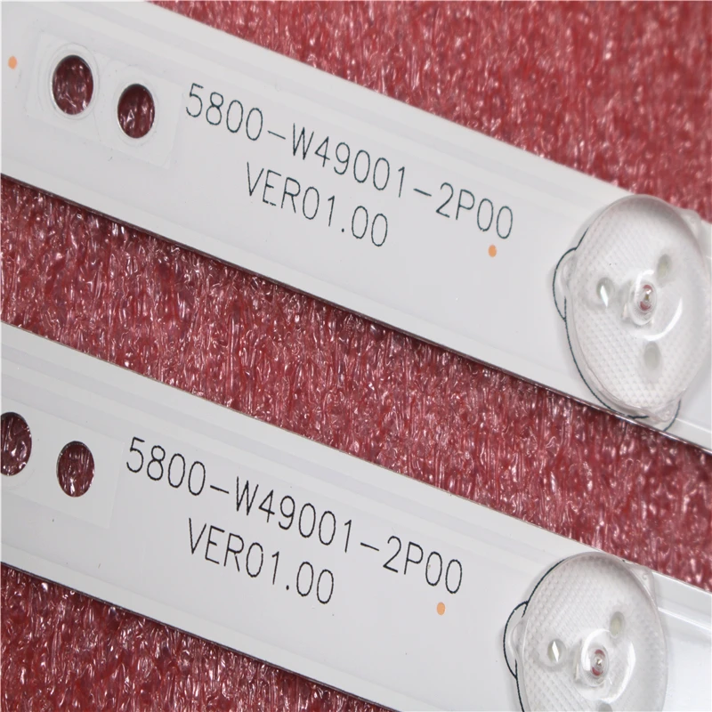 Led backlight for 49E3000 49E6000 49E360E/5ERS 5800-W49001-1P00 5800-W49001-0P00 5850-W50007-1P00 5800-W49001-DP00 480MM 6 Leds
Led backlight for 49E3000 49E6000 49E360E/5ERS 5800-W49001-1P00 5800-W49001-0P00 5850-W50007-1P00 5800-W49001-DP00 480MM 6 Leds