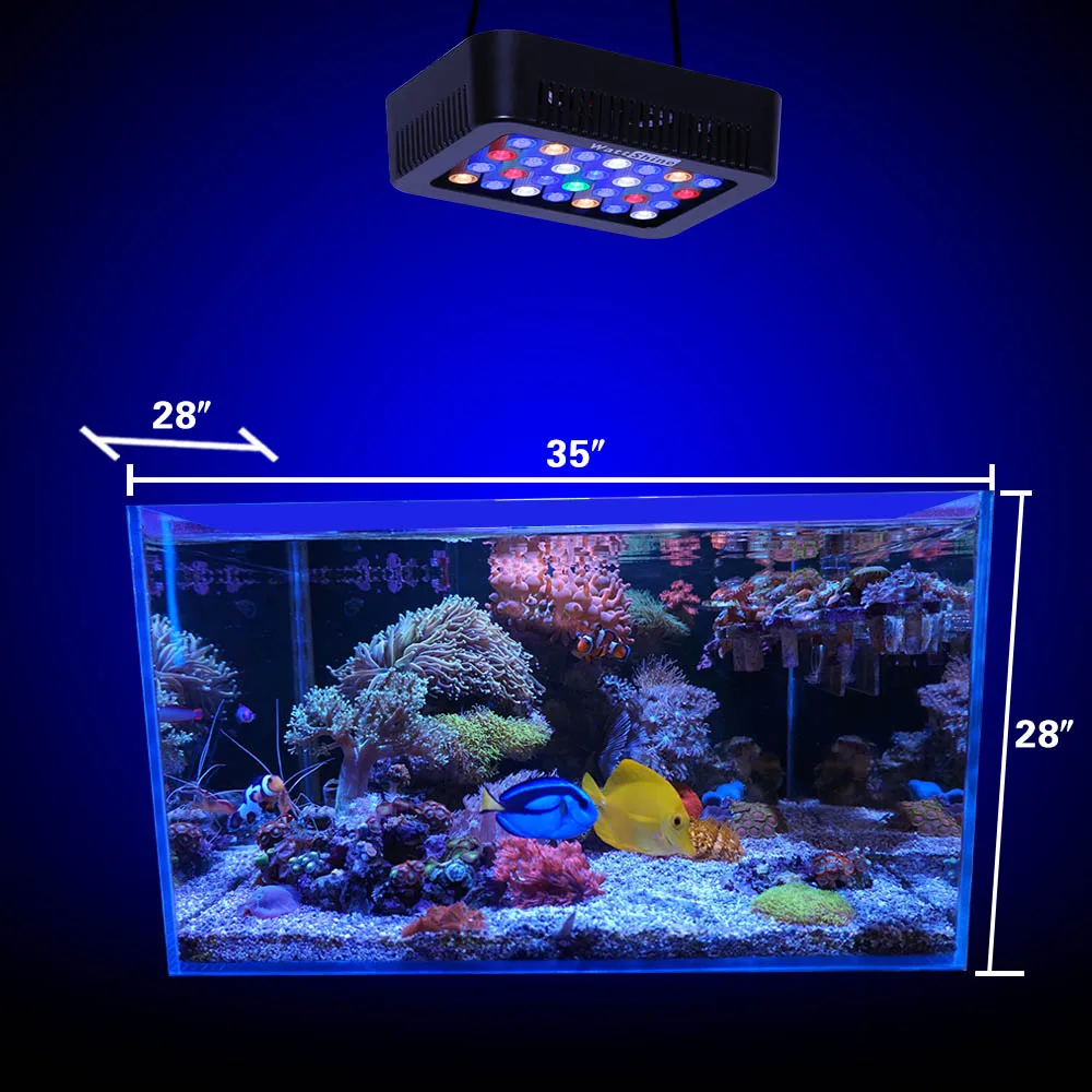 Aquarium led lighting Dimmable lamp Fish bowl light Marine Fish tank Coral lights High brightness Penetrating strong FCC CE ROHS (19)