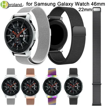 20 22MM Watch Strap stainless steel For Samsung Galaxy Watch 42 46MM band milanese wrist Smart WatchBand Strap magnet closure
20 22MM Watch Strap stainless steel For Samsung Galaxy Watch 42 46MM band milanese wrist Smart WatchBand Strap magnet closure