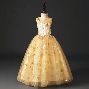 Flower Girls Long Dress Kids Ball Gown Sequin Wedding Dresses Princess Beading Birthday Dress 2019 Children Runway Dress
Flower Girls Long Dress Kids Ball Gown Sequin Wedding Dresses Princess Beading Birthday Dress 2019 Children Runway Dress