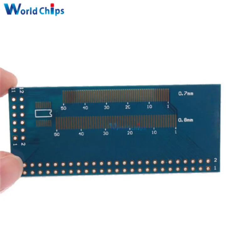 2PCS Multiple 0.5/0.7/0.8/1.0mm Pitch TFT LCM LCD Adapter Board FPC SMD To DIP Wholesale | Электронные компоненты и