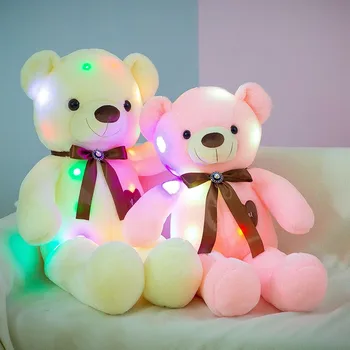 Luminous Pillow Teady Bear Cushion Colorful Glowing Pillow Plush Doll Led Light Toys Gift
Luminous Pillow Teady Bear Cushion Colorful Glowing Pillow Plush Doll Led Light Toys Gift
