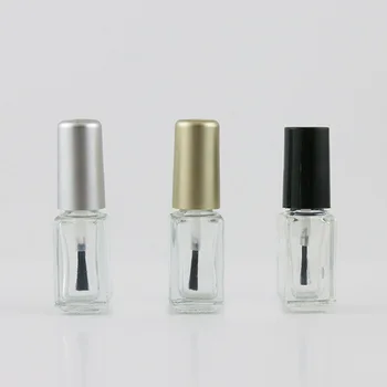 50 x 4ml Portable Empty Nail polish Bottle Clear Glass Packing Bottle with Black Sliver Gold Brush Cap Cosmetic Container
50 x 4ml Portable Empty Nail polish Bottle Clear Glass Packing Bottle with Black Sliver Gold Brush Cap Cosmetic Container
