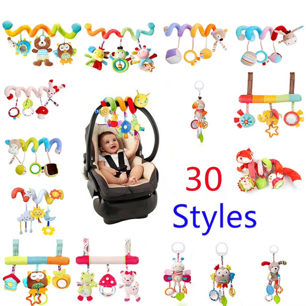 Early Development Soft Infant Crib Bed Stroller Toy Spiral Baby Toys For Newborns Car Seat Hanging Bebe Bell Rattle Toy For Gift
Early Development Soft Infant Crib Bed Stroller Toy Spiral Baby Toys For Newborns Car Seat Hanging Bebe Bell Rattle Toy For Gift