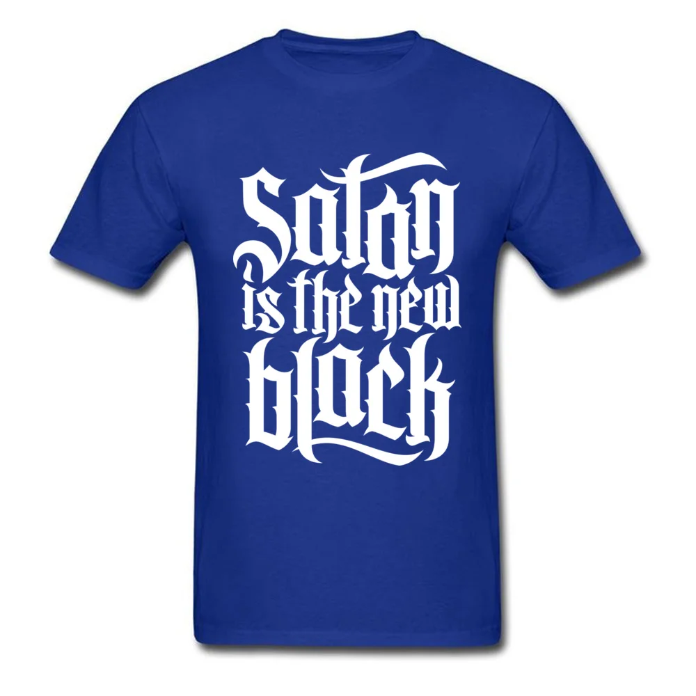 Satan is the new black No.4 (white)_blue