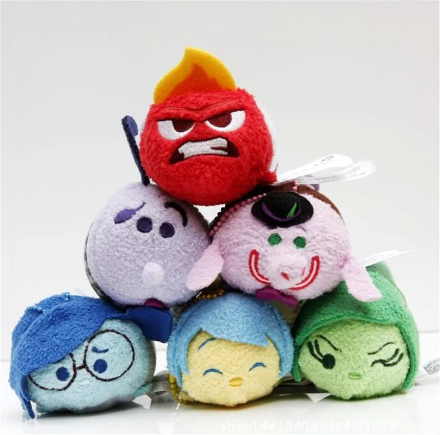 6pcs/lot 9cm TSUM TSUM Inside Out Plush Toy Doll hot Movie Tsum Tsum Screen Cleaner Phone Joy Disgust Angry Sadness
6pcs/lot 9cm TSUM TSUM Inside Out Plush Toy Doll hot Movie Tsum Tsum Screen Cleaner Phone Joy Disgust Angry Sadness