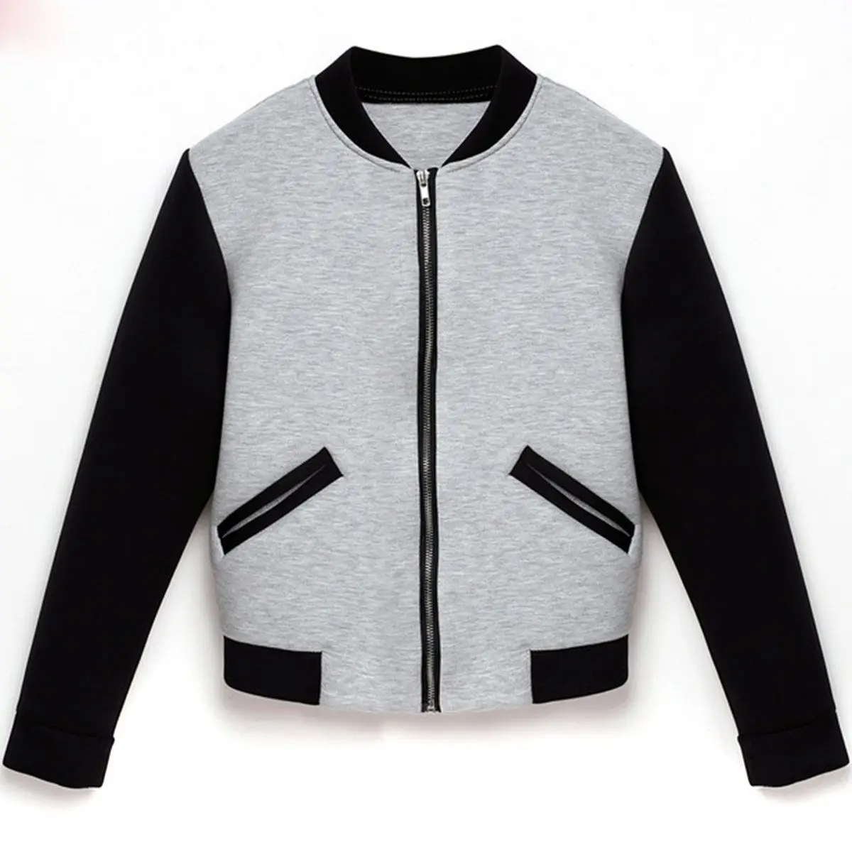 Autumn winter Women basic coats bomber jacket Long Sleeve Stand Collar pullover Tops Jacket Short Coat Outwear chaquetas mujer
Autumn winter Women basic coats bomber jacket Long Sleeve Stand Collar pullover Tops Jacket Short Coat Outwear chaquetas mujer