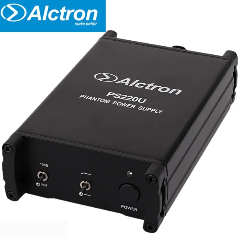 Alctron PS220U 48V phantom power supply USB power supply noise reduction switch lightweight portable for condenser microphone
Alctron PS220U 48V phantom power supply USB power supply noise reduction switch lightweight portable for condenser microphone