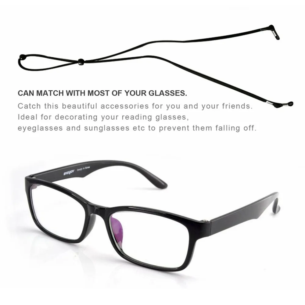 Sport Glasses String Rope Eyeglass Holder Chains Neck Strap Anti Slip Eyewear Cord Eyeglass Accessoires
Sport Glasses String Rope Eyeglass Holder Chains Neck Strap Anti Slip Eyewear Cord Eyeglass Accessoires