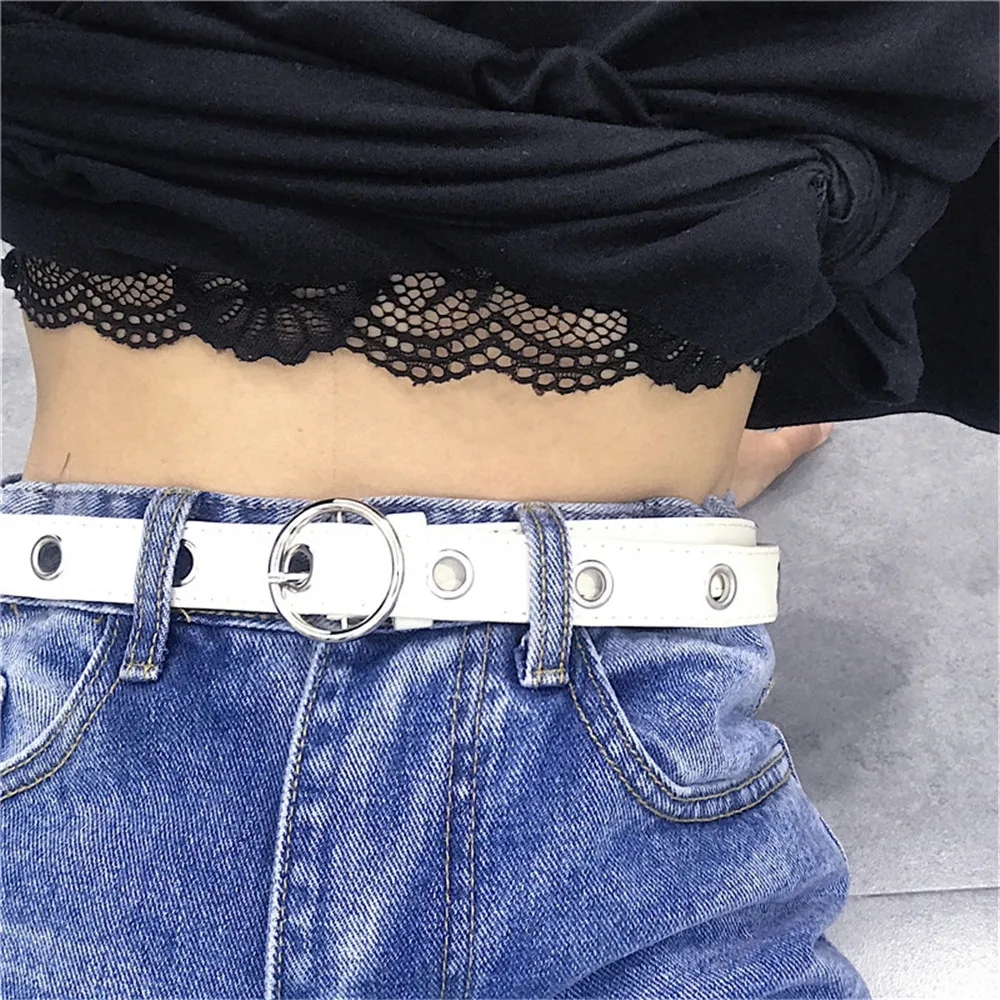 2018 Personality Design HOT casual ring black metal belt female students jean canvas waist belts tide silver pin buckle Men lady
2018 Personality Design HOT casual ring black metal belt female students jean canvas waist belts tide silver pin buckle Men lady