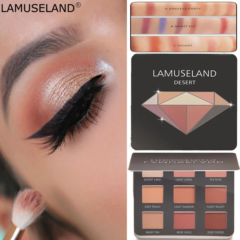 9 Colors Glitter Eyeshadow Makeup Palette Nude Matte Eye Shadow Palette Shimmer and Shiny Diamond Eyeshadow Powder Pallete
9 Colors Glitter Eyeshadow Makeup Palette Nude Matte Eye Shadow Palette Shimmer and Shiny Diamond Eyeshadow Powder Pallete