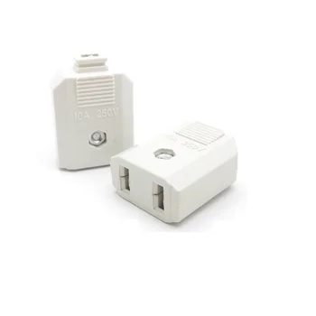 10PCS Monitoring AC power plug socket waterproof box two pin female plug extension cord adapter socket
10PCS Monitoring AC power plug socket waterproof box two pin female plug extension cord adapter socket