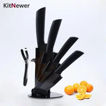 KITNEWER top quality kitchen knife set Ceramic Knife set 3" 4" 5" 6" inch + Peeler+ Stand Holder kitchen tools
KITNEWER top quality kitchen knife set Ceramic Knife set 3" 4" 5" 6" inch + Peeler+ Stand Holder kitchen tools