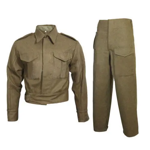 WWII UK BRITISH ELITE ARMY P-37 WINTER UNIFORM WOOL SOLDIERS COAT AND PANTS MILITARY UNIFORM - World military Store
WWII UK BRITISH ELITE ARMY P-37 WINTER UNIFORM WOOL SOLDIERS COAT AND PANTS MILITARY UNIFORM - World military Store