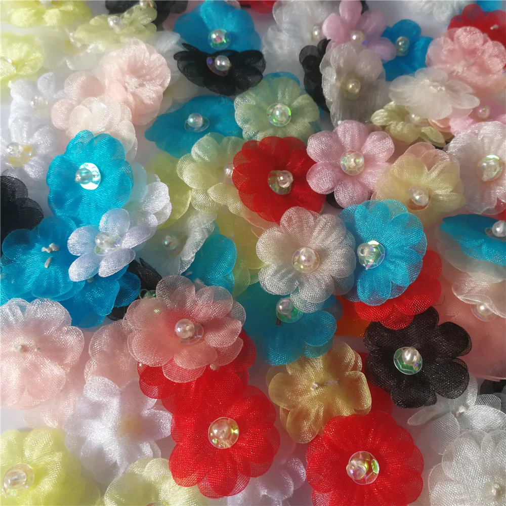 50 pcs/bag Lace small Flowers decorations for girl's clothes multicolour Fabric art flower for Princess dress
50 pcs/bag Lace small Flowers decorations for girl's clothes multicolour Fabric art flower for Princess dress