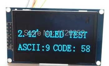 2.42 inch 31PIN Blue OLED Screen Module SSD1309 Drive IC 128*64 SPI / I2C Parallel Interface
2.42 inch 31PIN Blue OLED Screen Module SSD1309 Drive IC 128*64 SPI / I2C Parallel Interface