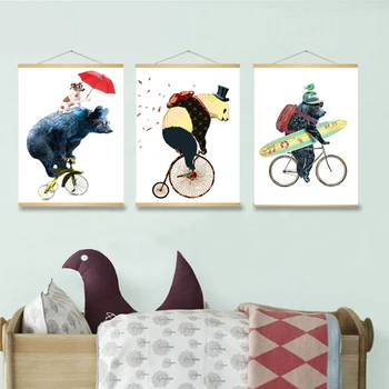 Kawaii Animals on Bicycle Cartoon Canvas Paintings Nursery Nordic Posters Prints Wall Art Pictures for Kids Room Home Decor
Kawaii Animals on Bicycle Cartoon Canvas Paintings Nursery Nordic Posters Prints Wall Art Pictures for Kids Room Home Decor