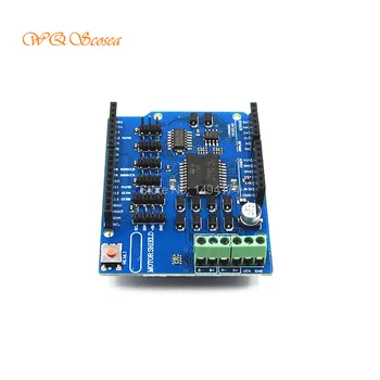 WQScosea Q8S-362 L298P Shield R3 DC Motor Driver Module 2A H-Bridge 2 way Shiled Board For Arduino UNO 2560
WQScosea Q8S-362 L298P Shield R3 DC Motor Driver Module 2A H-Bridge 2 way Shiled Board For Arduino UNO 2560