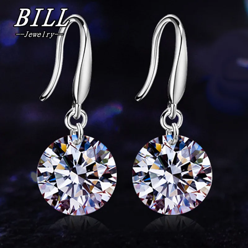 ES924 Dangle Drop Earrings Lady Elegant Fashion Noble Zircon Crystal Earring For Women Jewelry Dainty Boucle Mujer Brincos 2018
ES924 Dangle Drop Earrings Lady Elegant Fashion Noble Zircon Crystal Earring For Women Jewelry Dainty Boucle Mujer Brincos 2018