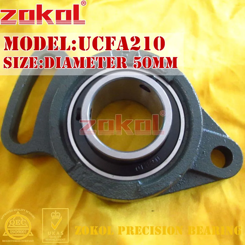 ZOKOL bearing UCFA210 LA90510 Pillow Block Ball Bearing diameter 50mm | Обустройство дома