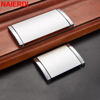 NAIERDI Aluminum Alloy Cabinet Pulls Drawer Furniture Wardrobe Knobs Cabinet Handles Hardware Kitchen Cupboard Knob 64mm/96mm
NAIERDI Aluminum Alloy Cabinet Pulls Drawer Furniture Wardrobe Knobs Cabinet Handles Hardware Kitchen Cupboard Knob 64mm/96mm