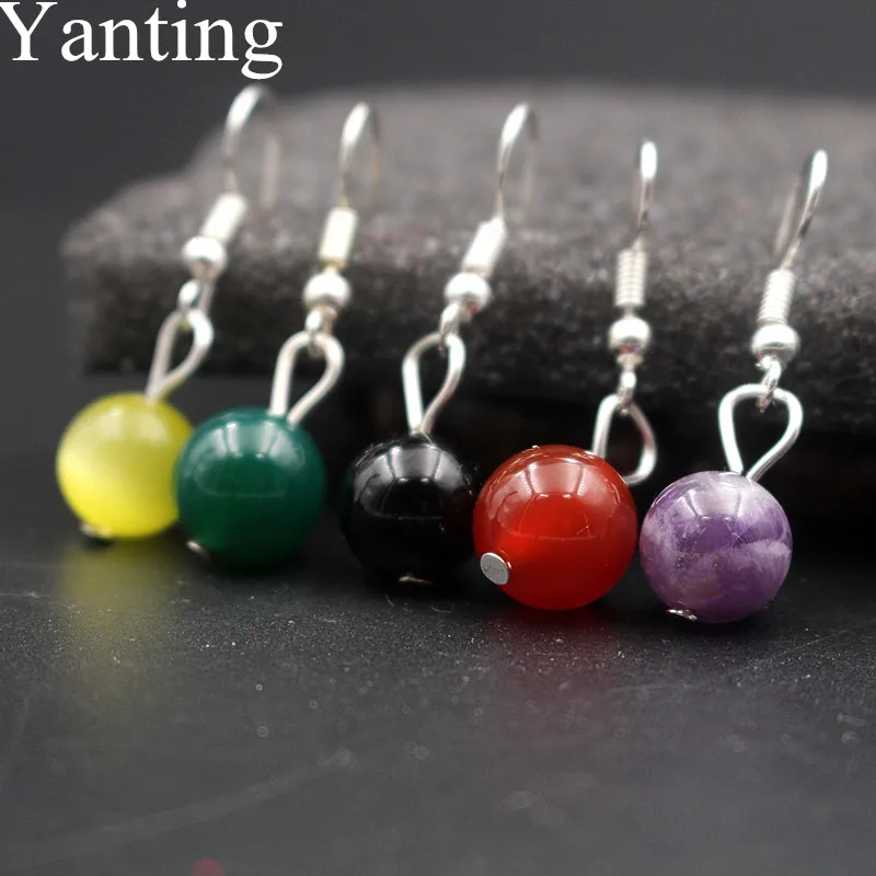 Yanting Simple Design Dangle Earrings For Women Brincos 5 Colors Female Earrings With Stones Handmade Jewelry Gift 0215
Yanting Simple Design Dangle Earrings For Women Brincos 5 Colors Female Earrings With Stones Handmade Jewelry Gift 0215