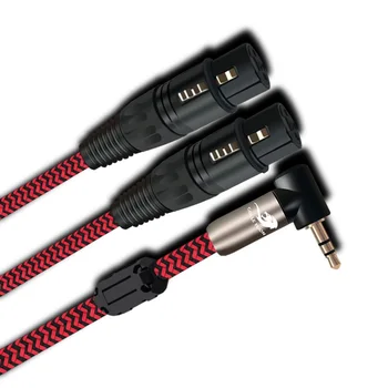 Stereo 3.5mm Male to 2x XLR Female 3 Pin Plug Audio Cable For iPhone Laptop Mixer Console Amplifier Speaker Wire 1m 2m 3m 5m
Stereo 3.5mm Male to 2x XLR Female 3 Pin Plug Audio Cable For iPhone Laptop Mixer Console Amplifier Speaker Wire 1m 2m 3m 5m