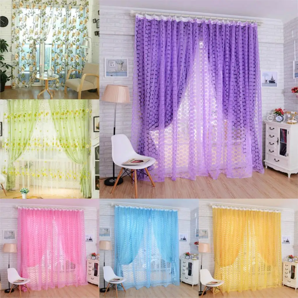 Variety Pastoral Rustic Purple Flowers Sheer Voile Curtains for Living Room Kitchen Bedroom Windows Curtains Tulle Draperies
Variety Pastoral Rustic Purple Flowers Sheer Voile Curtains for Living Room Kitchen Bedroom Windows Curtains Tulle Draperies
