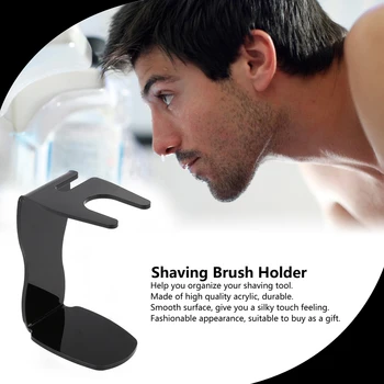 Acrylic Shaving Brush Holder for Men Shaving Tool Male Facial Cleaning Tool Organizer Black Shaving Stand for Shaving Bowl Brush
Acrylic Shaving Brush Holder for Men Shaving Tool Male Facial Cleaning Tool Organizer Black Shaving Stand for Shaving Bowl Brush