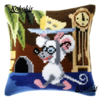 DIY embriodered mats Counted cross stitch handicraft embroidery yarn needlework kits craft kits for adults decorative pillowcase
DIY embriodered mats Counted cross stitch handicraft embroidery yarn needlework kits craft kits for adults decorative pillowcase