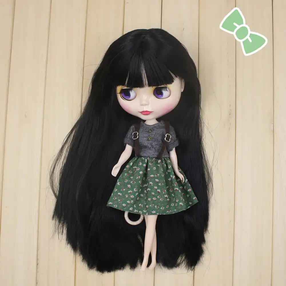blythe black hair