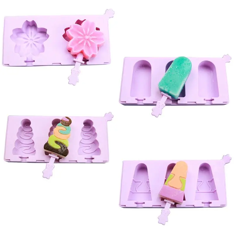 Summer Silicone Ice Cream Mold Reusable Juice Cubes Tray Frozen Popsicle Lolly Pop Mould Maker Tools
Summer Silicone Ice Cream Mold Reusable Juice Cubes Tray Frozen Popsicle Lolly Pop Mould Maker Tools