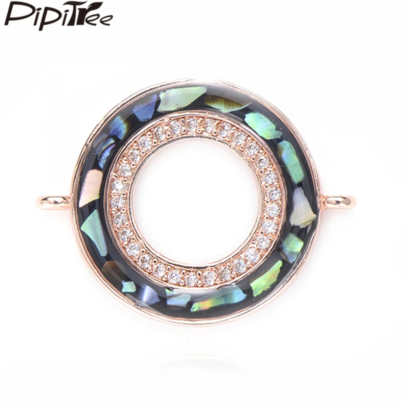 Pipitree Big Hole Hollow Round Charm Part Multi Shell Charms Fit Bracelets Necklaces Jewelry Making Clear White Zircon Connector
Pipitree Big Hole Hollow Round Charm Part Multi Shell Charms Fit Bracelets Necklaces Jewelry Making Clear White Zircon Connector