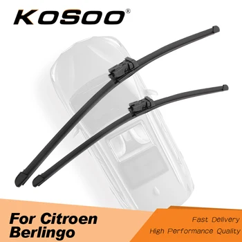 KOSOO For Citroen Berlingo Model Year From 1996 To 2013 Car Wiper Blades Rubber Fit Hook/Push Button Arms Clean The Windshield
KOSOO For Citroen Berlingo Model Year From 1996 To 2013 Car Wiper Blades Rubber Fit Hook/Push Button Arms Clean The Windshield