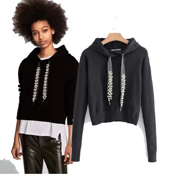 2020 Spring New Pattern Suit Pearl Decorate Even Hat Shirt Pullover Knitting Upper Garment Loose Coat
2020 Spring New Pattern Suit Pearl Decorate Even Hat Shirt Pullover Knitting Upper Garment Loose Coat