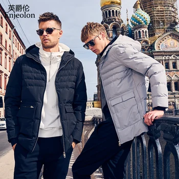 Enjeolon Brand winter Cotton Padded hooded Jacket Men thick hoodies Parka coat male Quilted winter jacket Coat 3XL MF0729
Enjeolon Brand winter Cotton Padded hooded Jacket Men thick hoodies Parka coat male Quilted winter jacket Coat 3XL MF0729