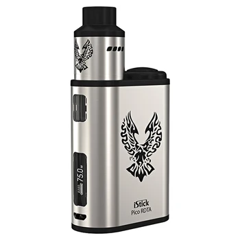 Eleaf iStick Pico RDTA Starter Mod 75W 2300 mAh with Atomizer 4.2ml Tank, Clapton Coil Head - Silver P2
Eleaf iStick Pico RDTA Starter Mod 75W 2300 mAh with Atomizer 4.2ml Tank, Clapton Coil Head - Silver P2