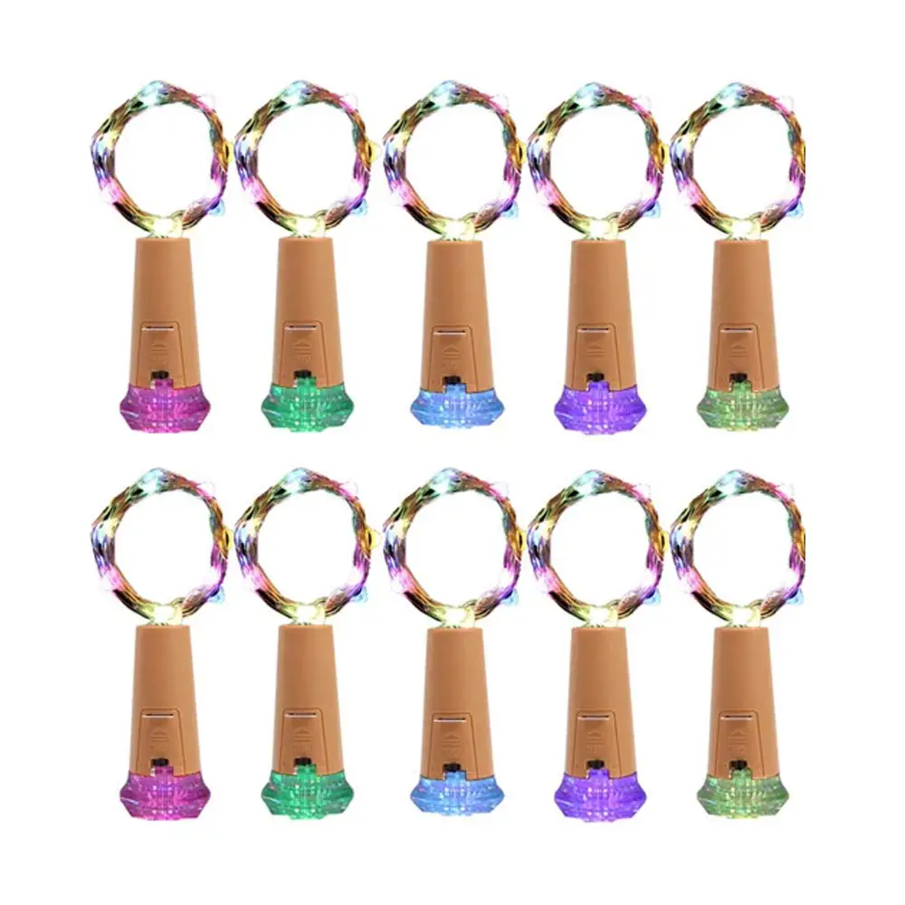The New 55In 15LEDs bottle lamp waterproof copper wire cork light string 7 color change fairy light festival party decoration
The New 55In 15LEDs bottle lamp waterproof copper wire cork light string 7 color change fairy light festival party decoration