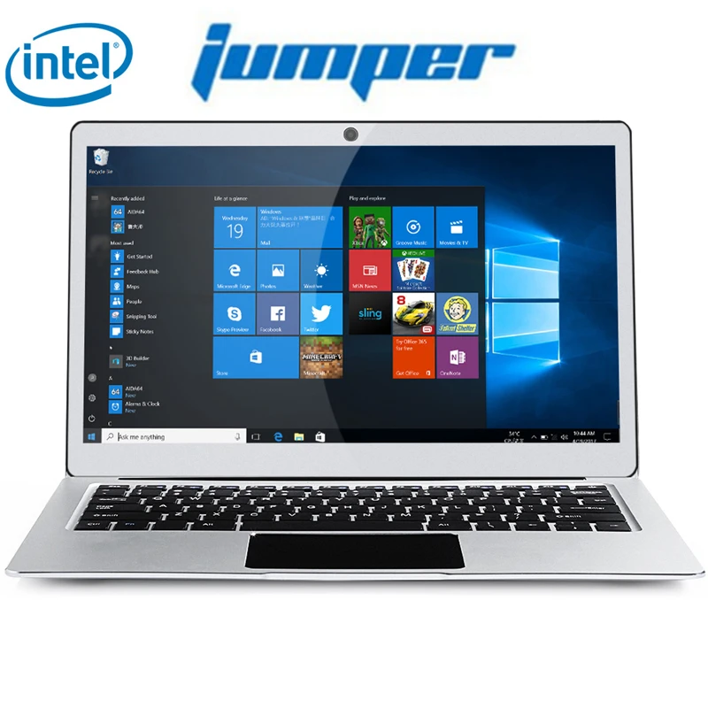 

Jumper EZBOOK 3 PRO 13.3'' Laptop Windows 10 Home Intel Apollo Lake N3450 Quad Core 1.1GHz 6GB RAM 128GB eMMC Dual WiFi Notebook