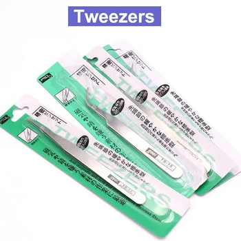 URANN 110/120mm High Quality Tweezers Stainless Steel Industrial Anti-static Tweezers watchmaker Repair Tools Excellent Quality
URANN 110/120mm High Quality Tweezers Stainless Steel Industrial Anti-static Tweezers watchmaker Repair Tools Excellent Quality