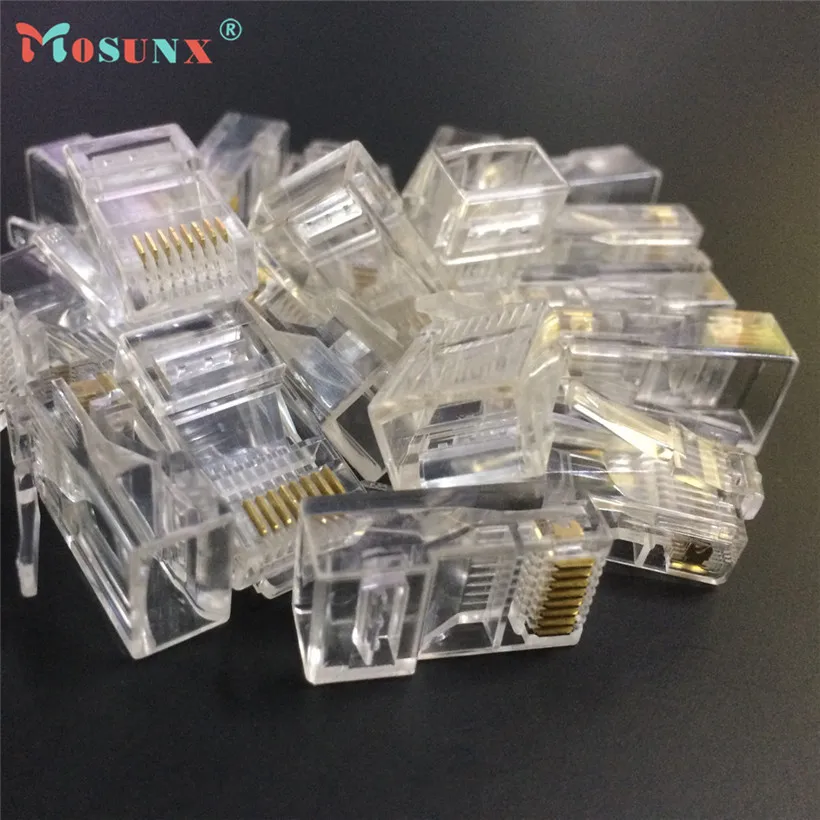 Mosunx advanced 20PCS Cat5 Cat5e Network Connector rj45 Metal Cable Modular Plug Terminals 2018 Hot sales 1PC
Mosunx advanced 20PCS Cat5 Cat5e Network Connector rj45 Metal Cable Modular Plug Terminals 2018 Hot sales 1PC