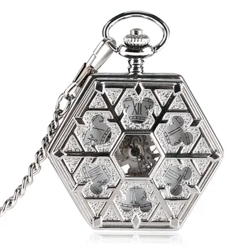 Luxury Steampunk Skeleton Mechanical Fob Pocket Watch Men Women Mickey Mouse Hollow Fob Clock Pendant Gift for Pocket Watch
Luxury Steampunk Skeleton Mechanical Fob Pocket Watch Men Women Mickey Mouse Hollow Fob Clock Pendant Gift for Pocket Watch