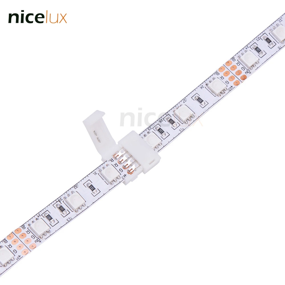 5pcs 4 pin 10mm RGB strip to strip connector for 4pin 10mm RGB IP20 led strip snap connector 5050 5630 10mm 4pin RGB Conductor
5pcs 4 pin 10mm RGB strip to strip connector for 4pin 10mm RGB IP20 led strip snap connector 5050 5630 10mm 4pin RGB Conductor