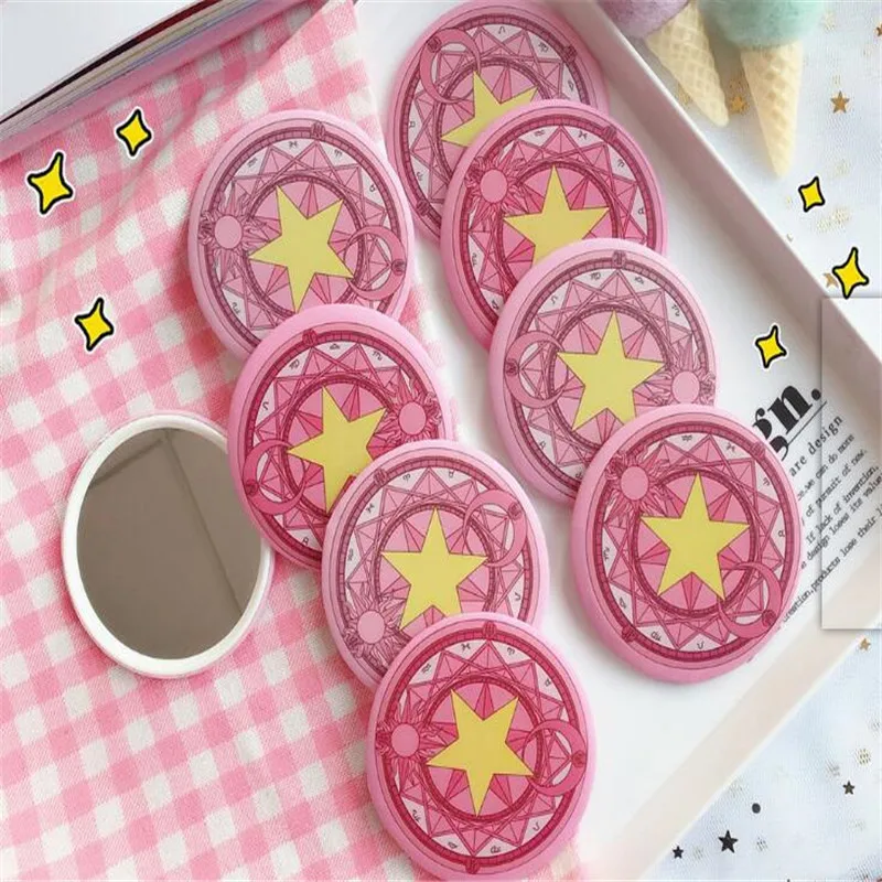 Sailor moon Anime Card Captor Sakura cardcaptor KINOMOTO sakura mini portable mirror A867
Sailor moon Anime Card Captor Sakura cardcaptor KINOMOTO sakura mini portable mirror A867