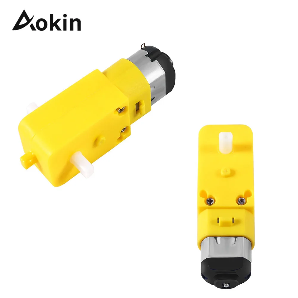 TT Motor 130motor TT motor Smart Car Robot Gear Motor for Arduino diy kit DC 3V-6V DC Gear Motor
TT Motor 130motor TT motor Smart Car Robot Gear Motor for Arduino diy kit DC 3V-6V DC Gear Motor