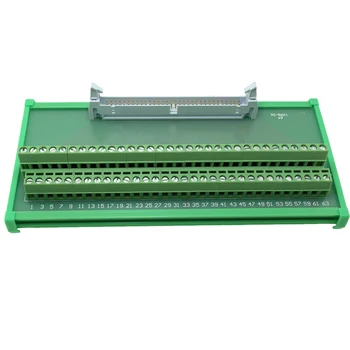 IDC64 breakout board adapter IDC 64 pins horn seat terminal block relay acquisition card wiring module splitter
IDC64 breakout board adapter IDC 64 pins horn seat terminal block relay acquisition card wiring module splitter