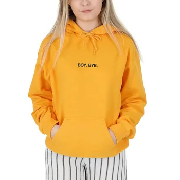 Boy Bye Hoodie Women Top Fashion Grunge Streetwear Slogan Hoody Funny Letter Printed Pullover Unisex Sweatshirt Woman Clothes
Boy Bye Hoodie Women Top Fashion Grunge Streetwear Slogan Hoody Funny Letter Printed Pullover Unisex Sweatshirt Woman Clothes