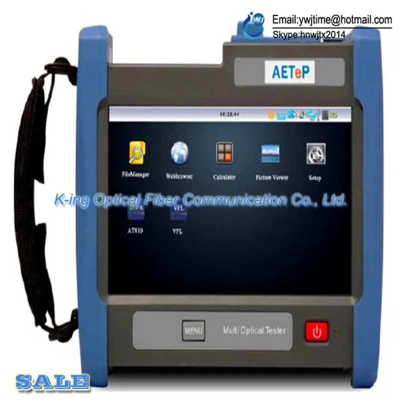 AT810 30/28/27dB OTDR fiber fault detector new intelligent OTDR tester comparable Yokogawa OTDR EXFO
AT810 30/28/27dB OTDR fiber fault detector new intelligent OTDR tester comparable Yokogawa OTDR EXFO