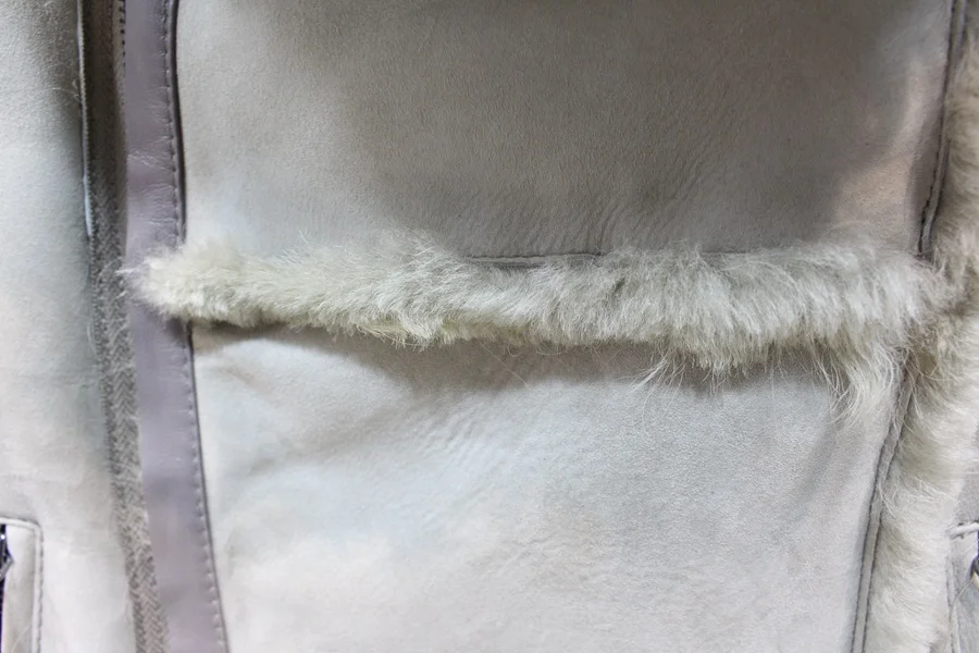 female genuine sheep skin and leather jacket (16)