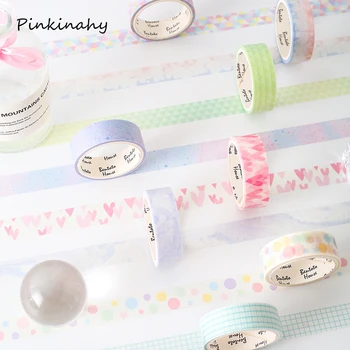Sweet Dream Gradient Colors Starry Sky Washi Tape Set Masking Tape Decor Scrapbooking Paper Kawaii Stationary Tpaes JD052
Sweet Dream Gradient Colors Starry Sky Washi Tape Set Masking Tape Decor Scrapbooking Paper Kawaii Stationary Tpaes JD052